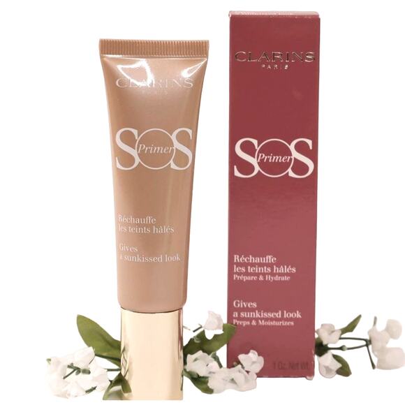 Clarins SOS Moisturizing Tinted Bronzing Primer - 06 Bronze - NIB - Picture 2 of 4